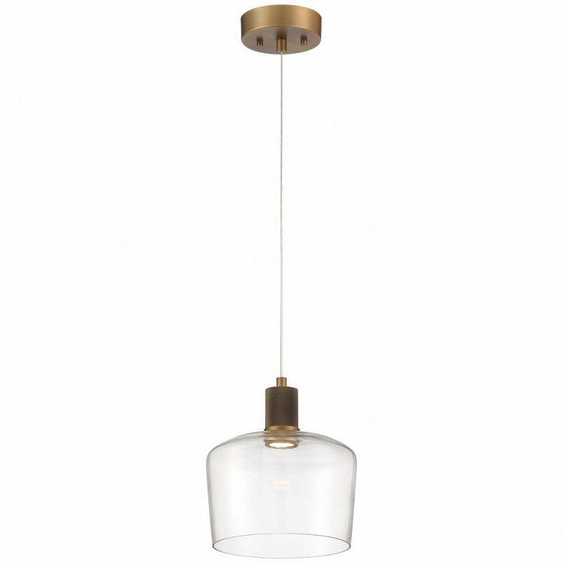 Access Lighting Port Nine 1 - Light Pendant in  Antique Brushed Brass