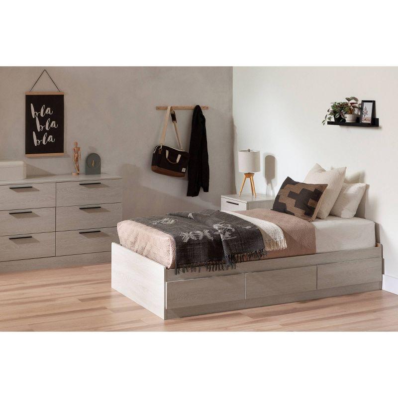 Step One Essential 3 Drawer Mate's & Captain's Standard Bed by South Shore