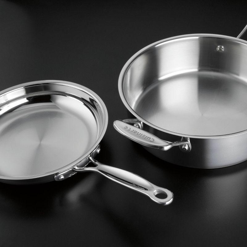 Cuisinart Chef's Classic 17 Piece Stainless Steel Cookware Set