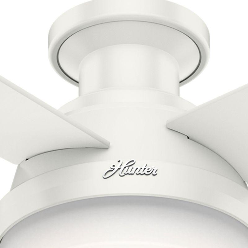 Kieous Gap Ceiling Fan with LED Lights