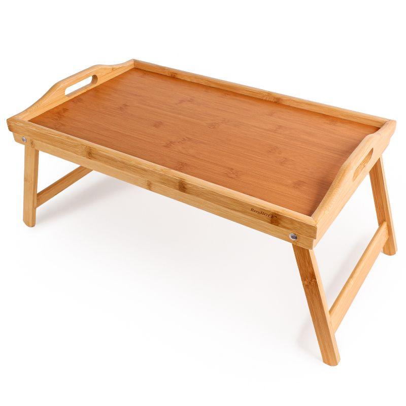 BergHOFF Bamboo Serving Tray with Folding Legs