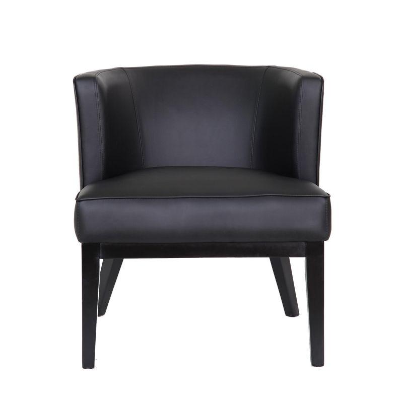 Ava Accent Chair Black - Boss Office Products