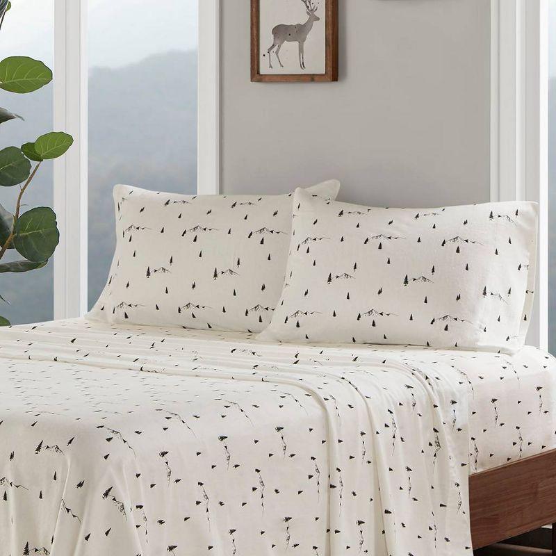 Woolrich 100% Cotton Flannel Sheet Set