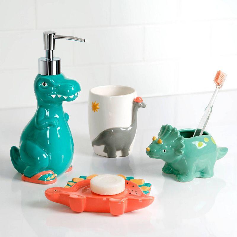 4pc Dinosaur Kids' Bath Set - Allure Home Creations