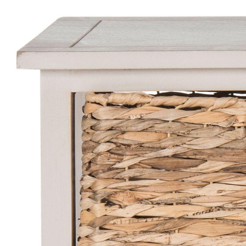 Keenan 6 Basket Storage Chest - AMH5740 - Vintage Grey - Safavieh Couture
