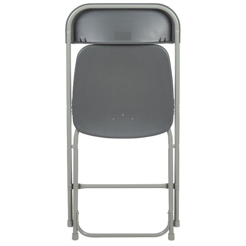 Flash Furniture Hercules Series Plastic Folding Chair - 2 Pack 650LB Weight Capacity