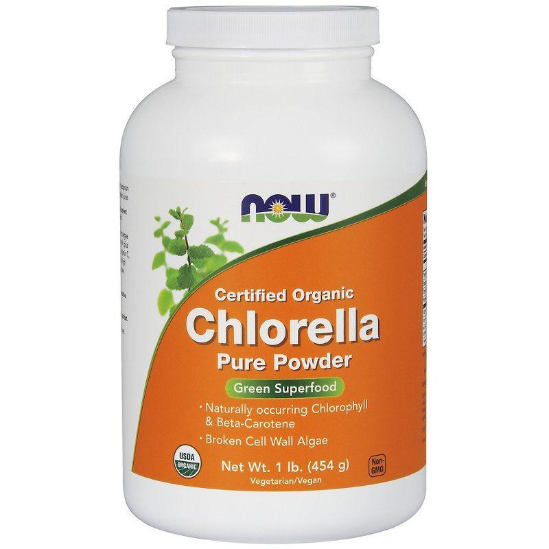 Chlorella Powder by Now Foods  -  1 lbs Powder