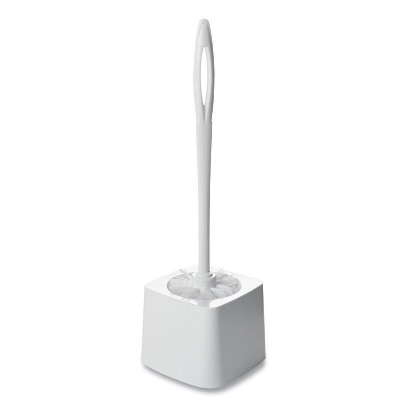 Rubbermaid Commercial FG631100WHT Commercial-Grade Toilet Bowl Brush Holder - White