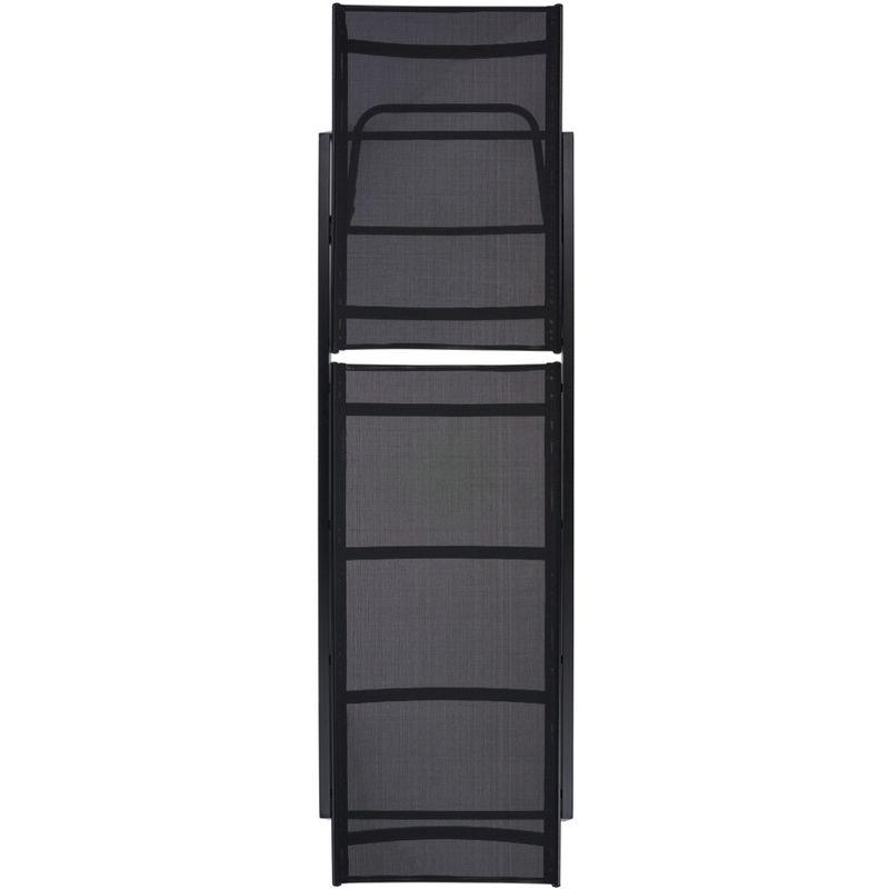 Fionne Sunlounger - Outdoor - PAT9038 - Black -Safavieh