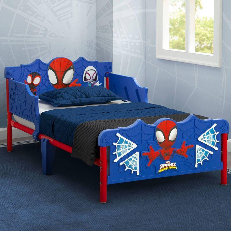 Delta Children Spidey and His Amazing Friends 3D Toddler Bed