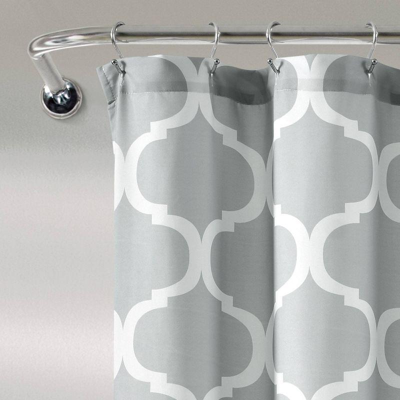 Geo Geometric Shower Curtain