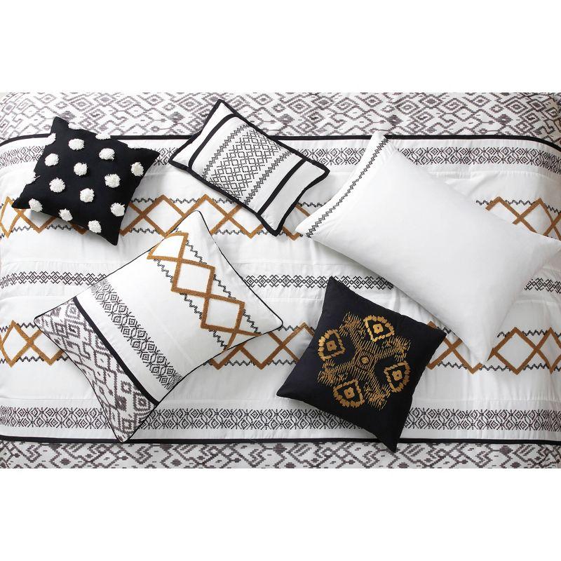 Nanshing America, Inc Anthony Taupe Microfiber 15 Piece Comforter Set