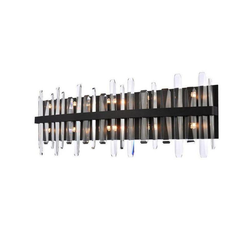 Elegant Lighting Serena 10 - Light Vanity in  Black