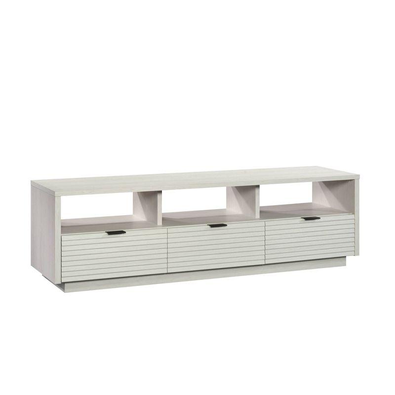 Harvey Park Entertainment Credenza TV Stand for TVs up to 70" Glacier Oak - Sauder: With Storage Drawers & Adjustable Shelves