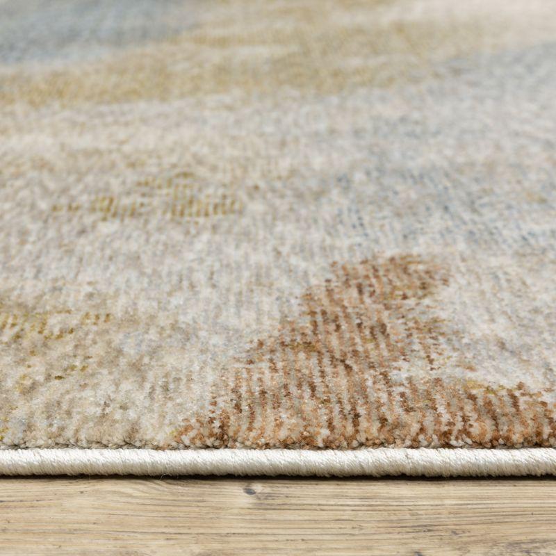 Oriental Weavers Hayden HAY09 Beige/ Rust Indoor Area Rug - 5'3" x 7'6"