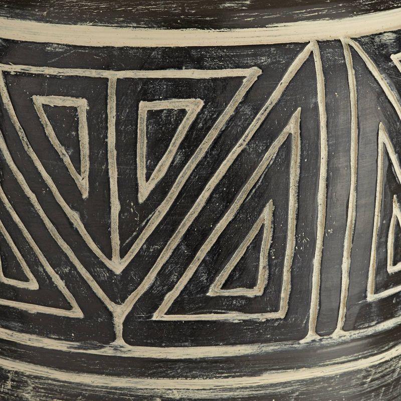 John Timberland Miguel Rustic Table Lamp Southwest 32" Tall Earth Tone Linen Drum Shade for Bedroom Living Room Bedside Nightstand Office Kids House