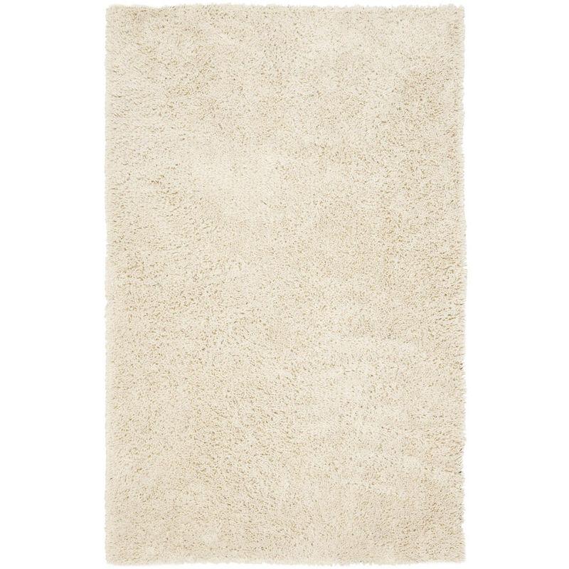 Classic Shag Ultra SG240 Hand Tufted Indoor Area Rug - White - 9'6"x13'6" - Safavieh