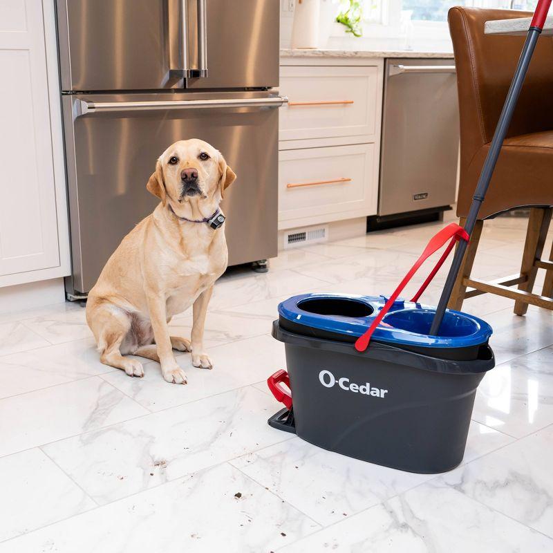 O-Cedar EasyWring RinseClean Spin Mop & Bucket System