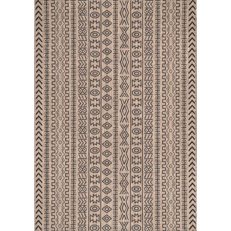 Nuloom Indoor and Outdoor Jamie Area Rug 5x7, Brown