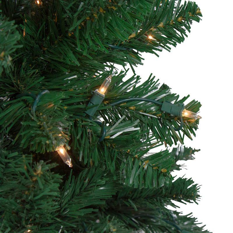 Northlight 6.5 Ft Pre-Lit Ravenna Pine Artificial Christmas Tree - Warm White LED Lights