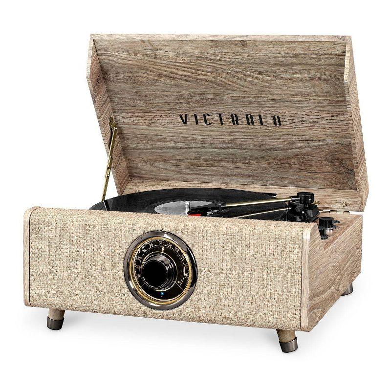 Victrola Highland 3-Speed Bluetooth Record Player - Farmhouse Oatmeal