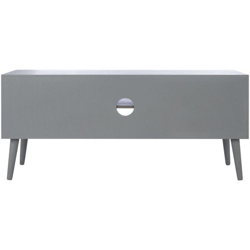 Sorrel Mid - Century Media Stand - Distressed Grey - Safavieh