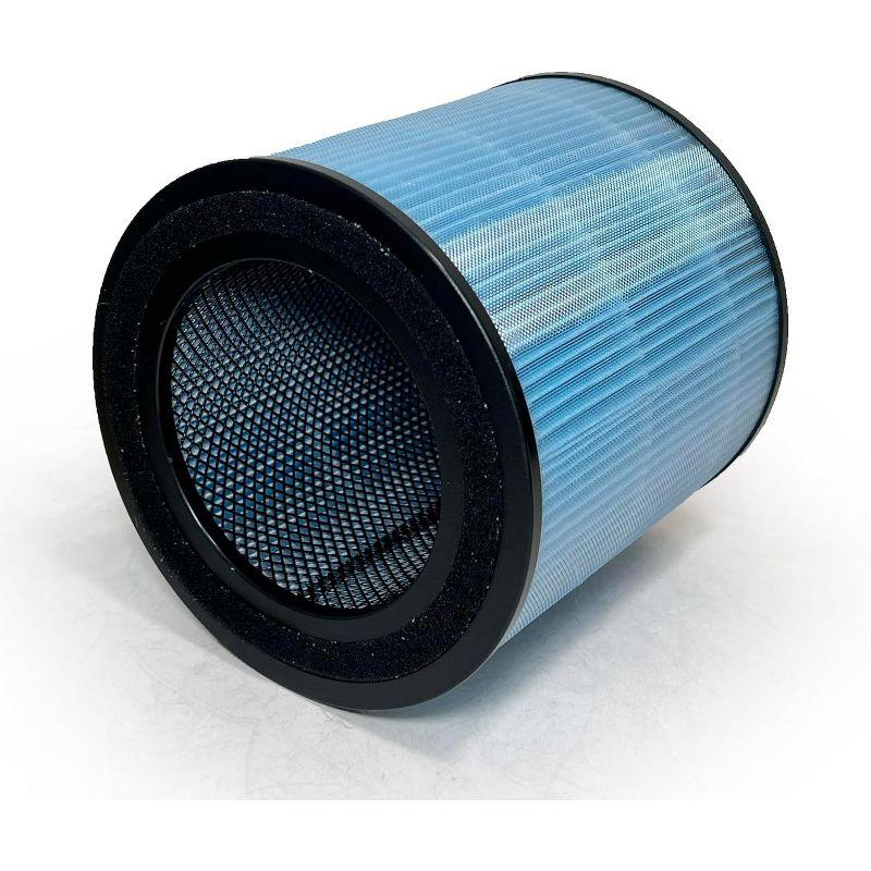 Nispira AP0601 2-in-1 True HEPA Filter Replacement for AirTok Air Purifier AP0601-RF | Remove Particle Size down to 0.1 microns | 2 Packs