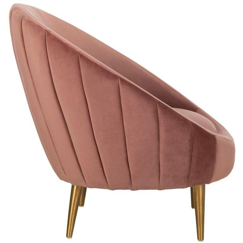 Razia Velvet Barrel Chair