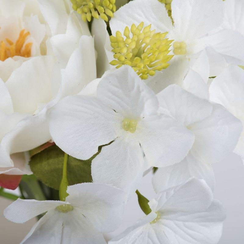Primrue 14" Artificial Peony Bouquet