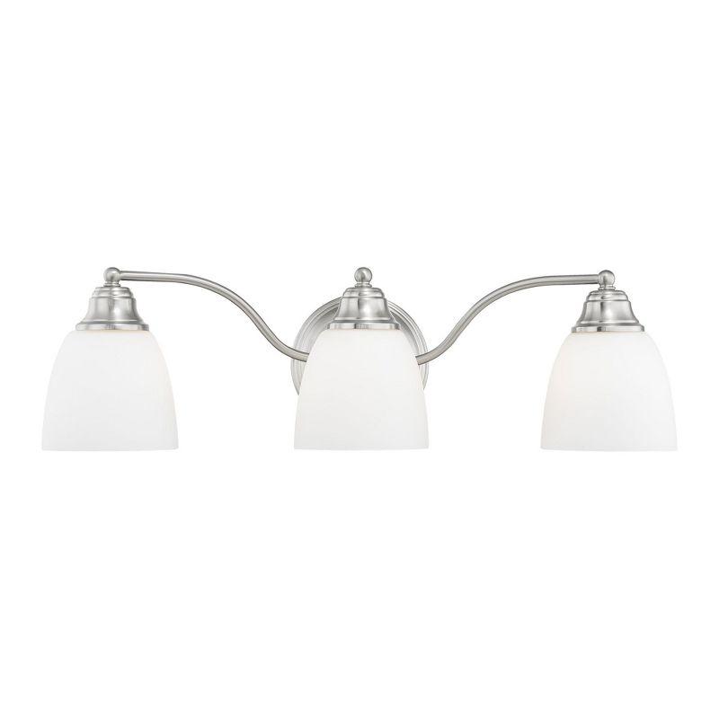Livex Lighting Somerville 3 - Light Vanity in  Brushed Nickel