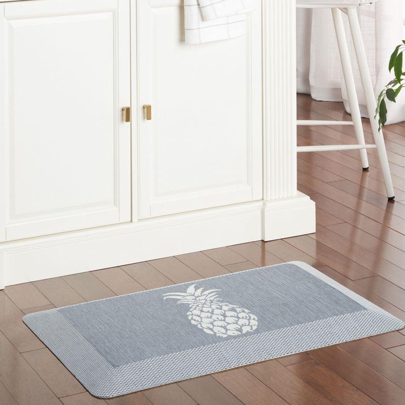 Martha Stewart Aloha Modern Pineapple Anti-Fatigue Air-Infused Kitchen Mat