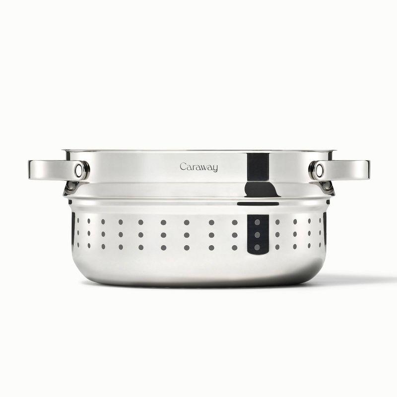 Caraway ® Stainless Steel 6.5-Qt. Dutch Oven Steamer