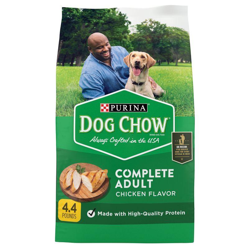 Purina Dog Chow with Real Chicken Adult Complete & Balanced Dry Dog Food - 4.4lbs