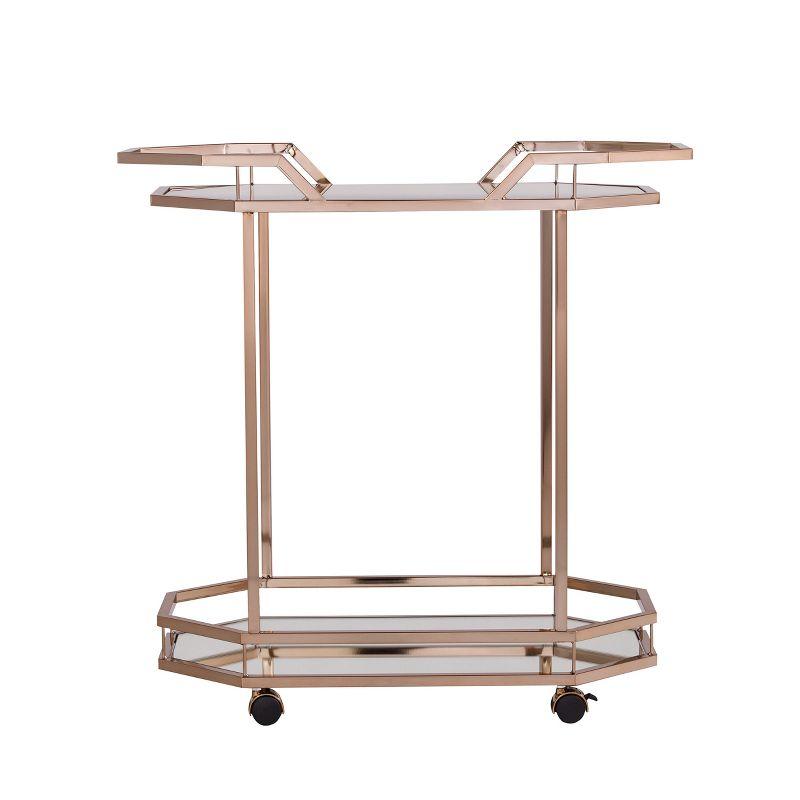 Ari Art Deco Bar Cart - HZ2011 - Champagne - SEI