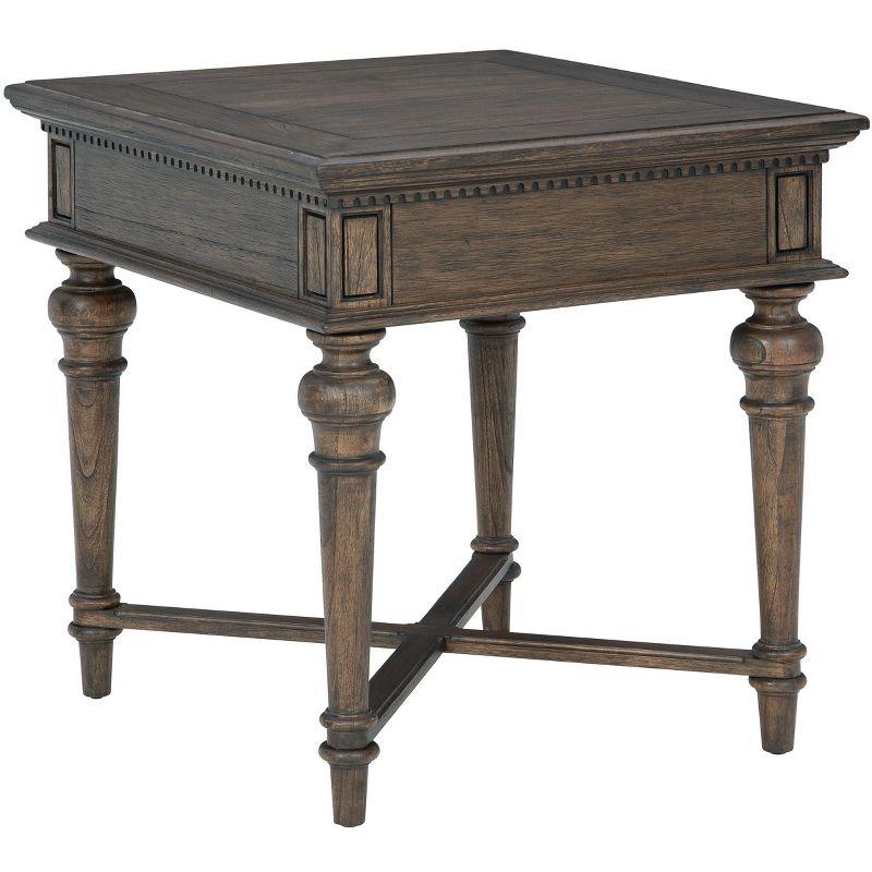 Hekman 25404 End Table W/ Drawer Wellington Java