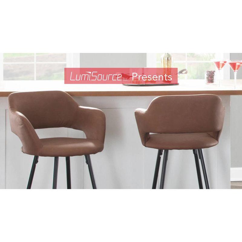 Everly Quinn Margarite Fixed-Height Counter Stool - Set Of 2