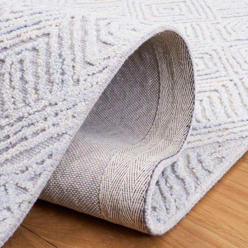 Textural TXT201 Hand Tufted Indoor Area Rug - Grey/Ivory - 5'x8' - Safavieh