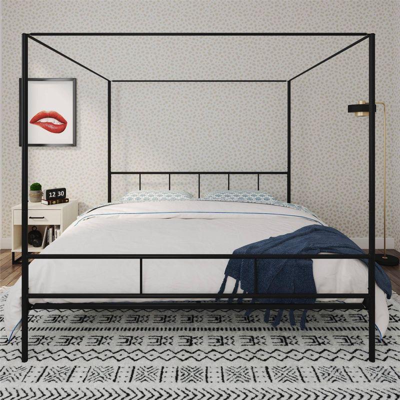 Marion Metal Canopy Bed