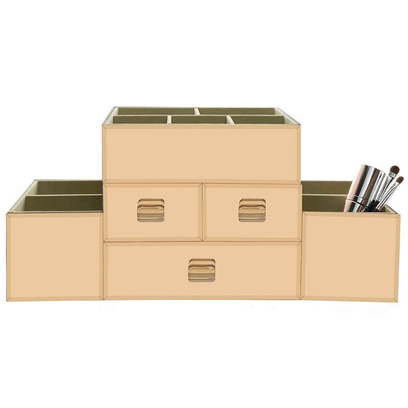Rebrilliant Morrell Wood Makeup Organizer