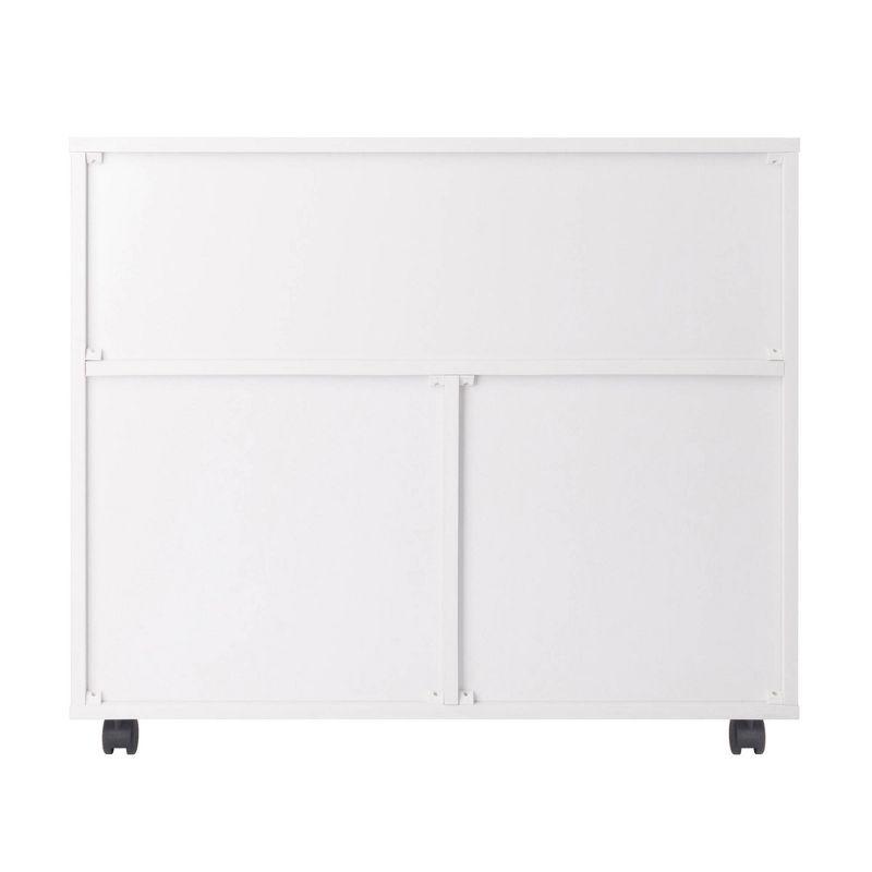 Halifax 3 Section Mobile Storage Cabinet - Winsome