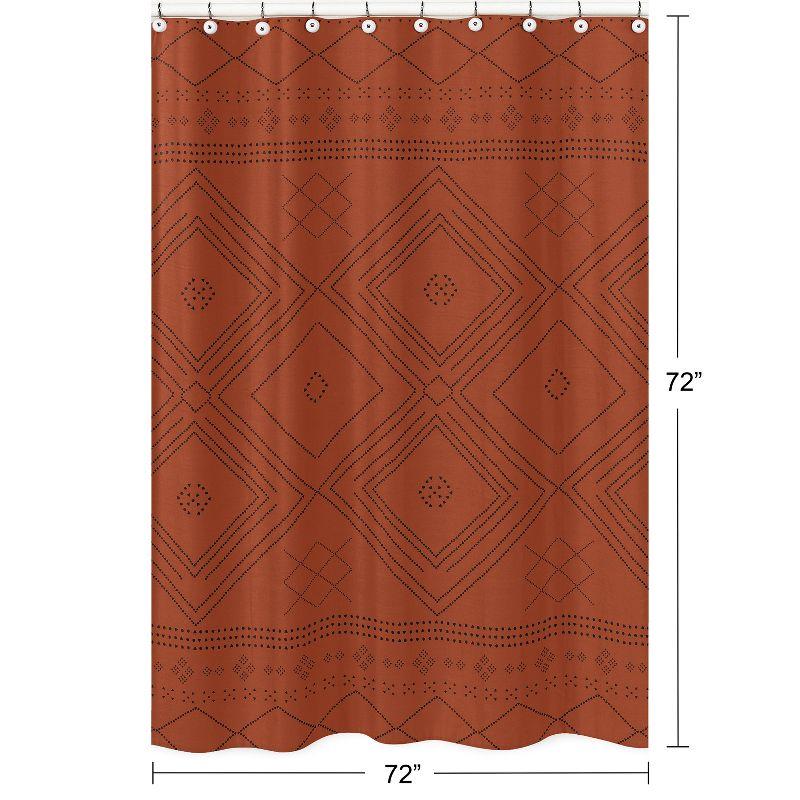 Sweet Jojo Designs Geometric Shower Curtain