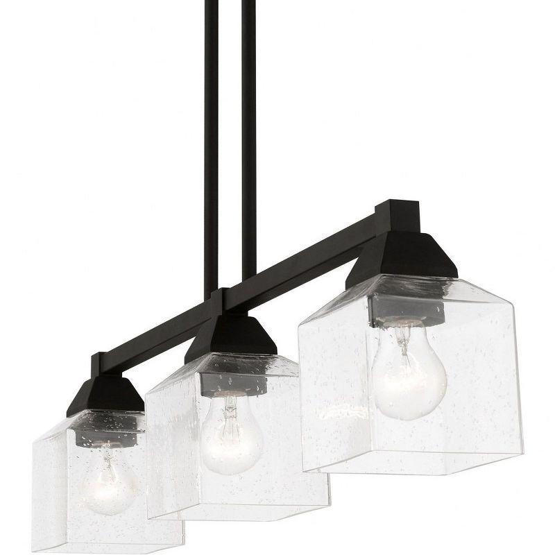 Livex Lighting Aragon 3 - Light Chandelier in  Black