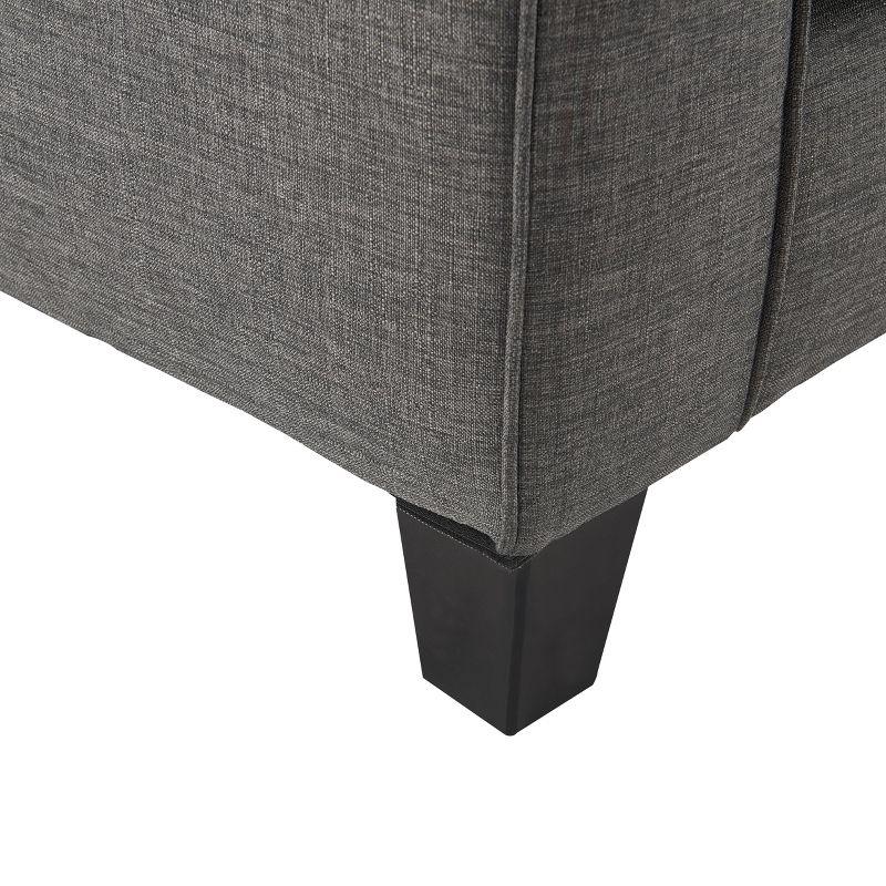 Serta Palisades 61" Track Arm Sofa, Easy Care Fabric, Soft Pillow Back, Pocket Coil Seat Cushions