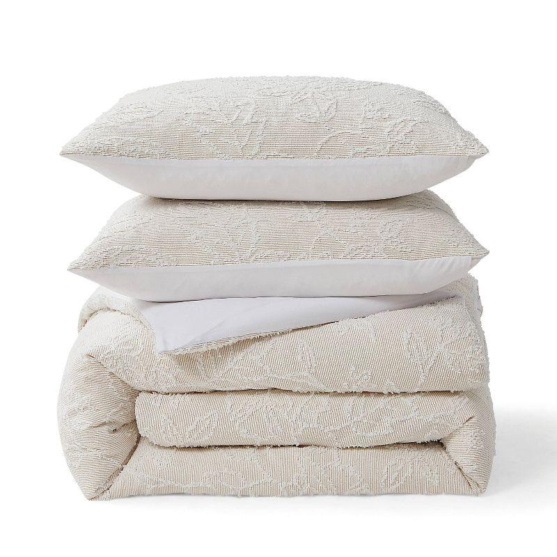 Peri Home Folky Floral Comforter Set Amber Gold (Set of 3)