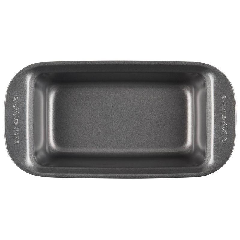 Silver Nonstick Steel Bread and Meatloaf Pan with Insert