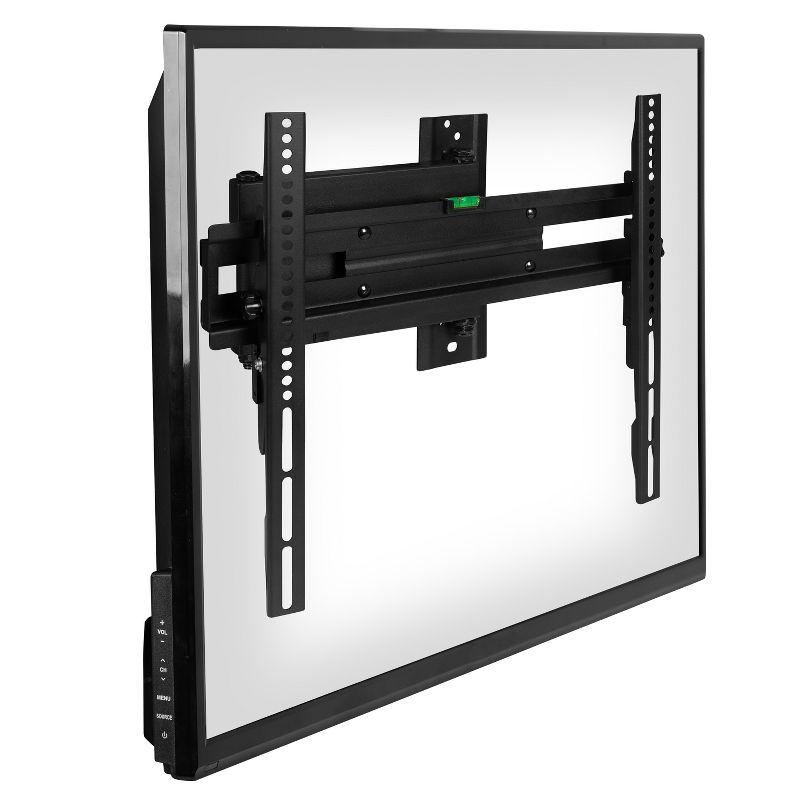 Black Full Motion Steel TV Wall Mount for 32"-55" TVs