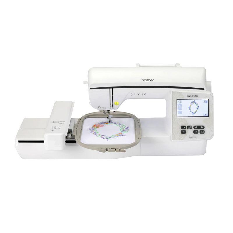 Brother NQ1700E 6" x 10" Computerized Embroidery Machine With Software & Magnetic 5x7 Hoop