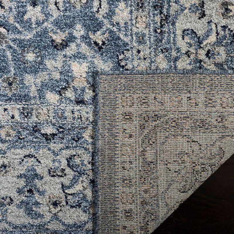 Charleston CHL412 Loomed Indoor Area Rug - Navy/Creme - 5'3"x7'6" - Safavieh