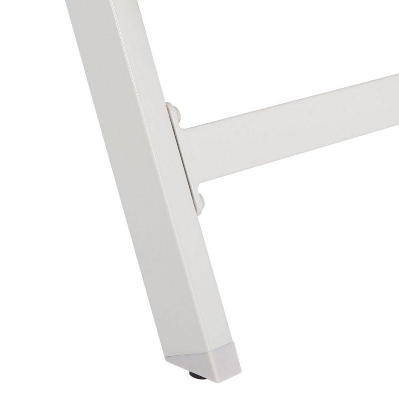 Fionne Sunlounger - Outdoor - PAT9038 - White/Beige -Safavieh