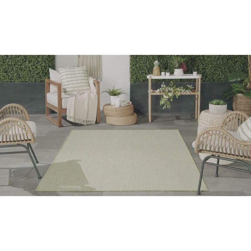 Nourison Courtyard Modern Easy Care Outdoor Rug